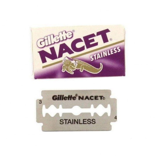 Żyletki Gillette Nacet DE Razor Blades 5 Szt