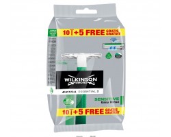 Maszynki do golenia jednorazowe Wilkinson extra 2 sensitive 15szt