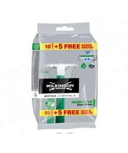 Maszynki do golenia jednorazowe Wilkinson extra 2 sensitive 15szt